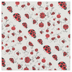Lady Bugs  Everywhere Fabric