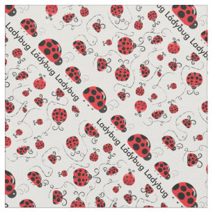 Lady Bugs Everywhere Fabric