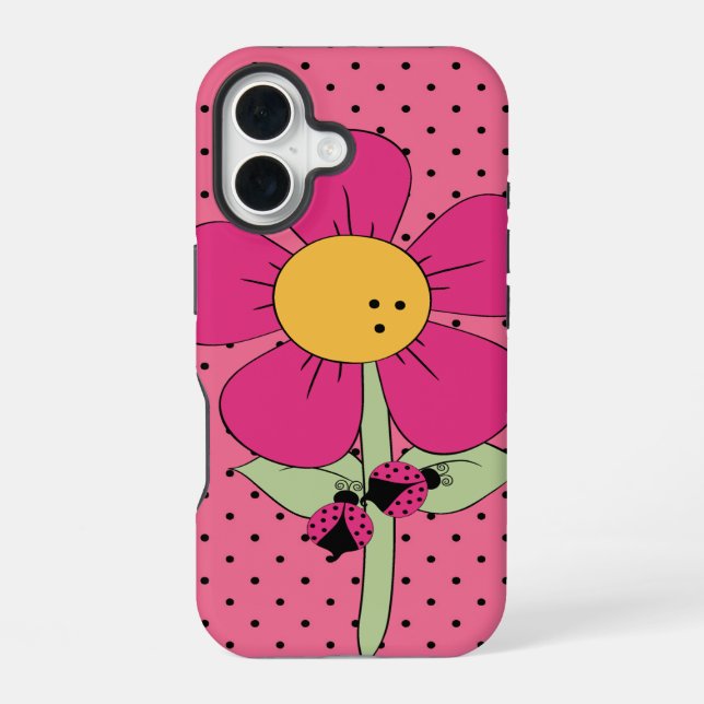 Lady Bugs Iphone Case (Back)