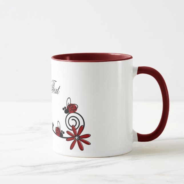Lady bugs Rules Mug (Right)