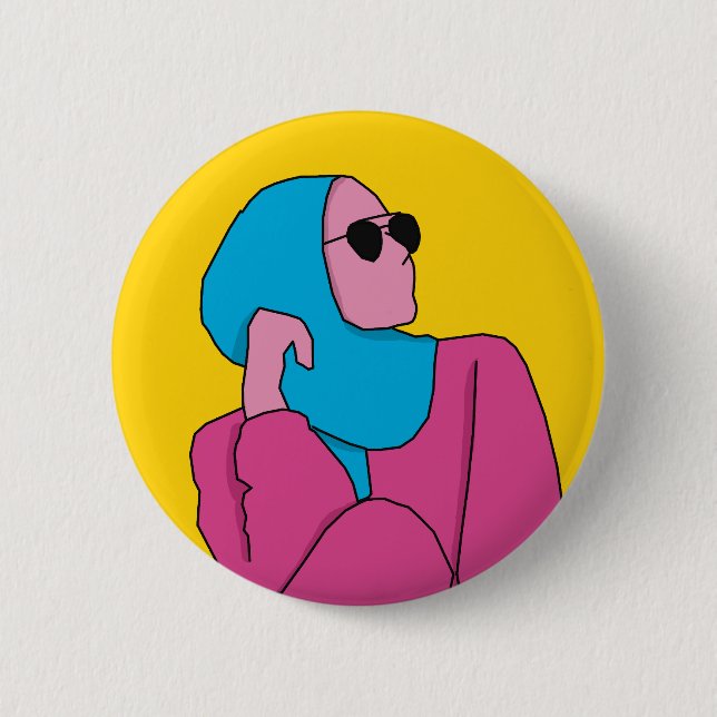 Lady Button (Front)