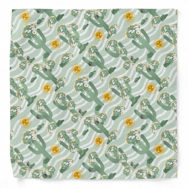 Lady cactus bandana (Front)