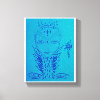 Lady Canvas Print