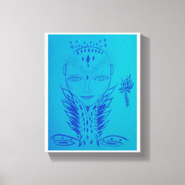 Lady Canvas Print (Front)