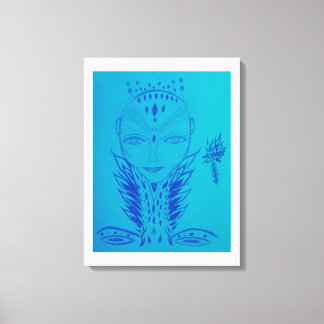 Lady Canvas Print