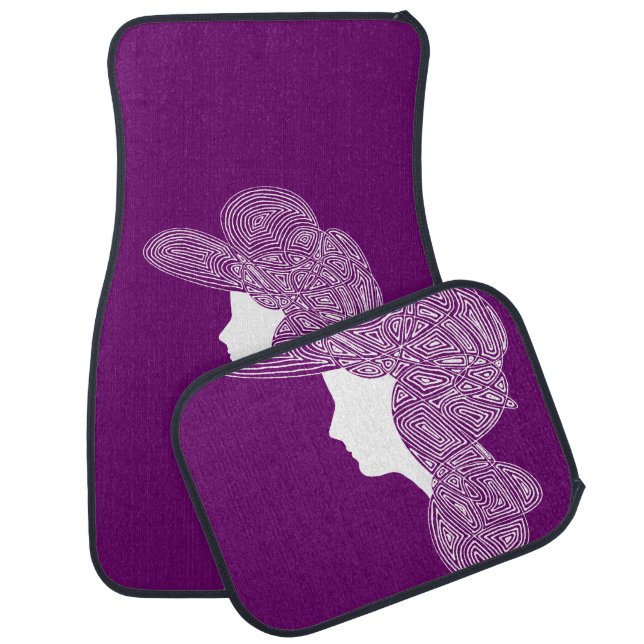Lady Car Mat (Set)