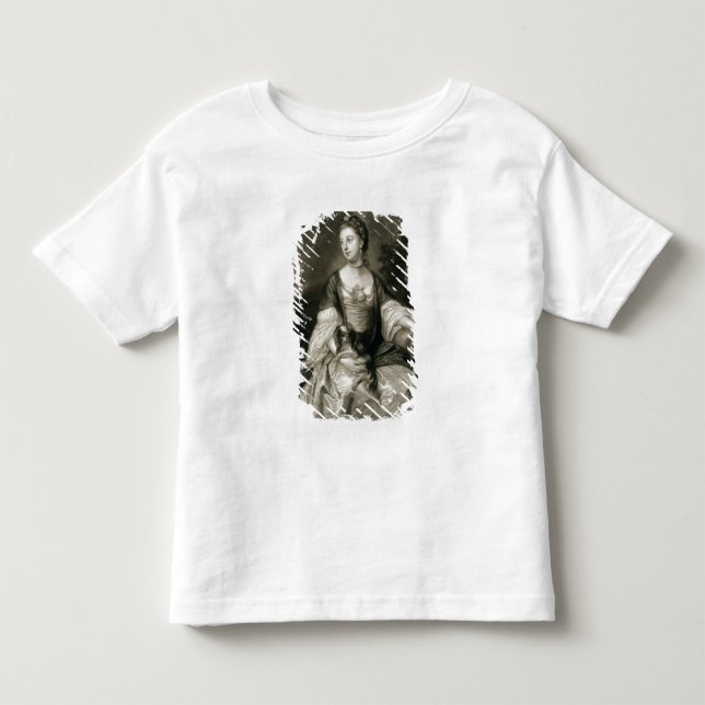 Lady Caroline Russell, engraved by James McArdell Toddler T-shirt (Front)