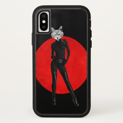 Lady cat iPhone x case