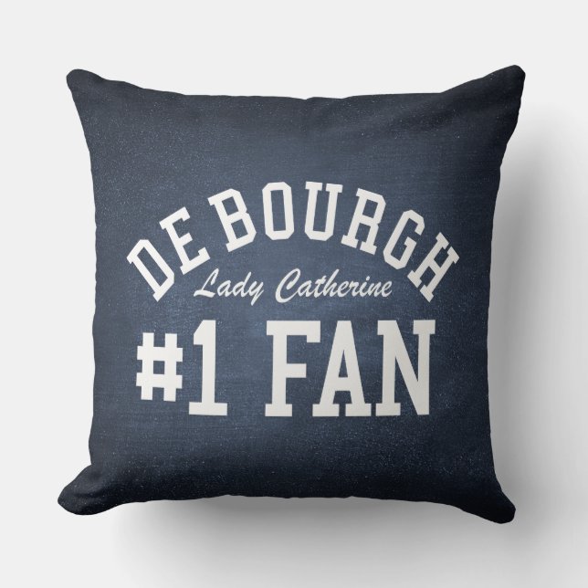 Lady Catherine De Bourgh #1 Fan Throw Pillow (Front)