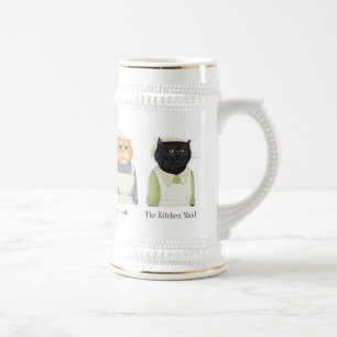 LADY CATS Stein + Text