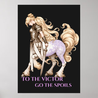 Lady Centaur: To the Victor Goes the Spoils Poster