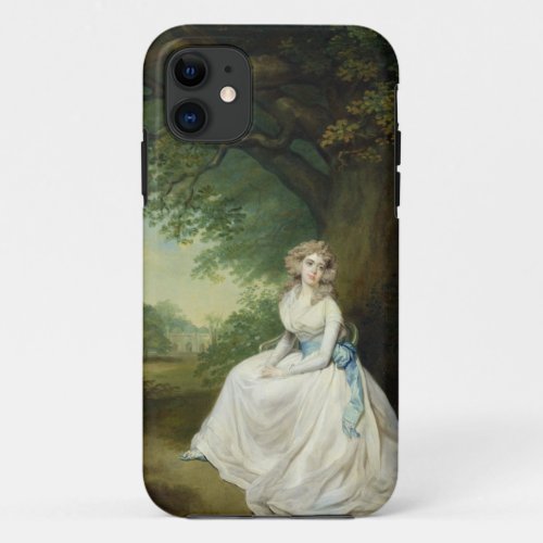 Lady Chambers c1789 oil on canvas iPhone 11 Case