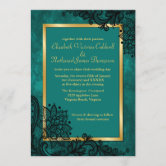 Chantilly Lace Square Invitation