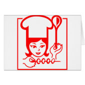 Lady Chef (Front Horizontal)