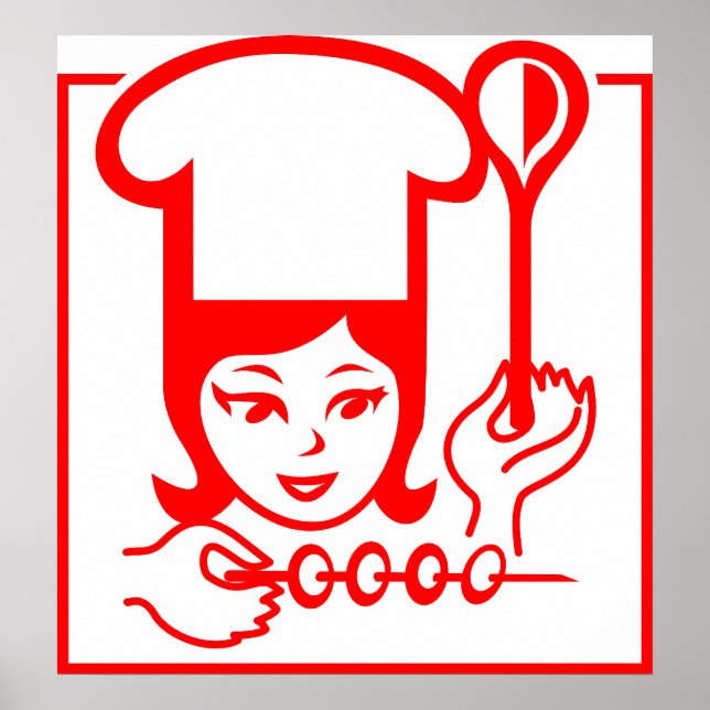 Lady Chef Poster (Front)