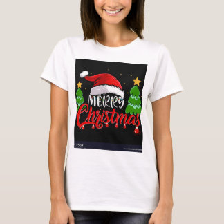 LADY CHIRSTMAS DAY DRESS T SHIRT CLASSIC