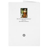 Lady Clare and the Fawn Cards (Back)