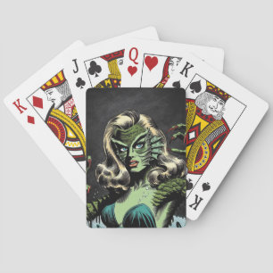 Lady Creature Poker Cards