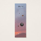 Lady Dawn mini Bookmark (Back)