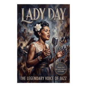 Lady Day, Billie Holiday Poster