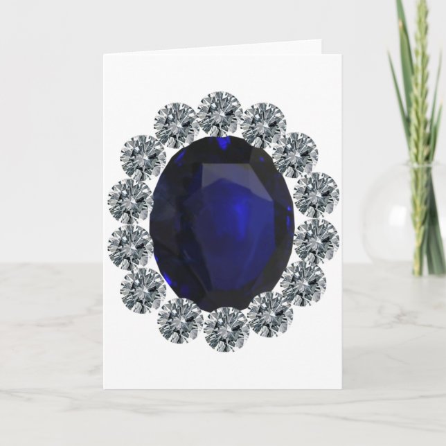 Lady Diana Engagement Ring Card (Front)