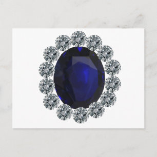 Lady Diana Engagement Ring Postcard