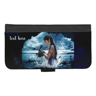 Lady Elf & Baby Dragon iPhone 8/7 Plus Wallet Case