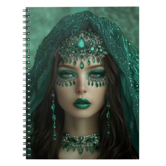 Lady Emerald Notebook (Front)