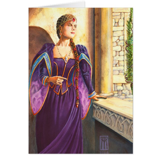 Lady Ettard borderless Cards (Front)