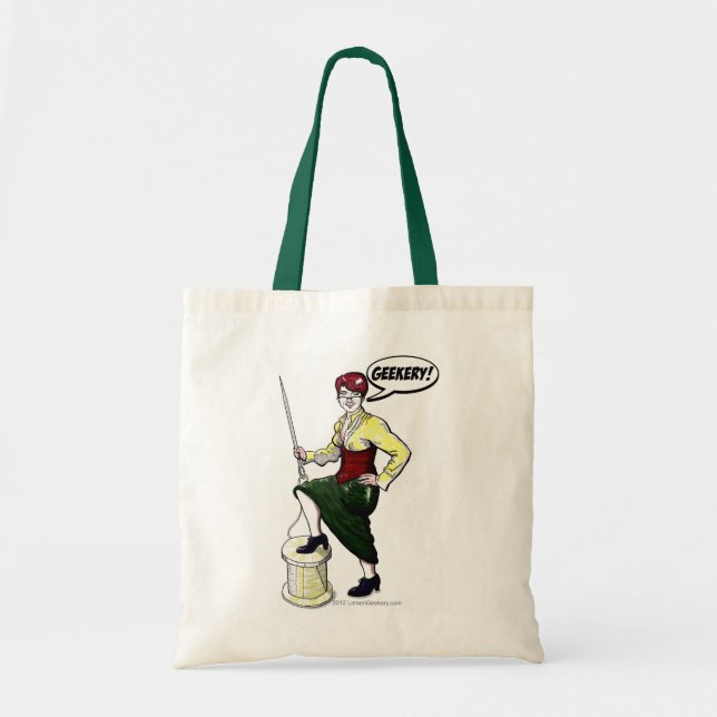 Lady Evelyn Sewing Super Hero Bag (Front)