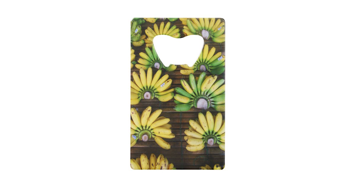 Lady Finger Bananas Egg Banana (กล้วยไข่) Credit Card Bottle Opener