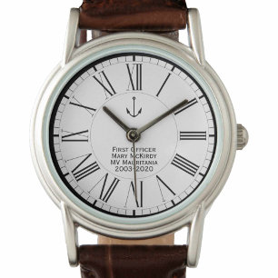 Lady First Officer Ship Crew Commemorative Watch