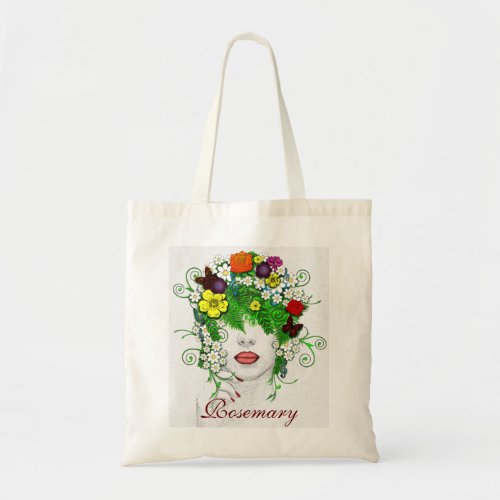 Lady Flora Tote Bag
