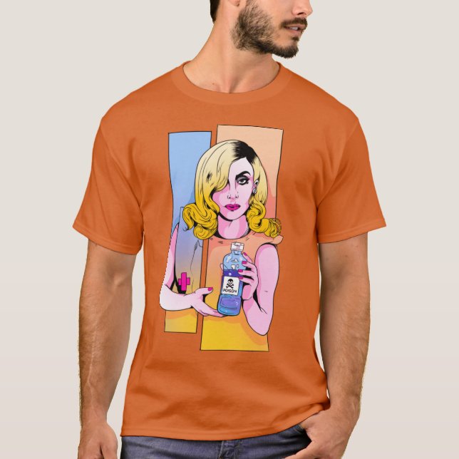 Lady Gagaelephone Merch original illustration fami T-Shirt (Front)