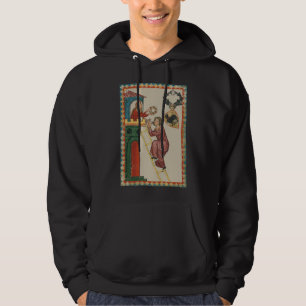 Lady Giving Gift to Suitor, 14th Century Hoodie