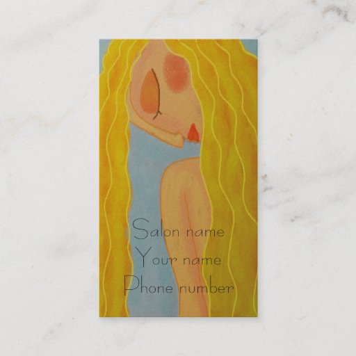 Customizable Lady Godiva Business Cards