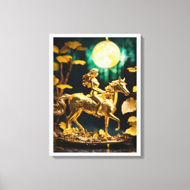 Lady Godiva: Myth of Sacrifice Canvas Print (Front)