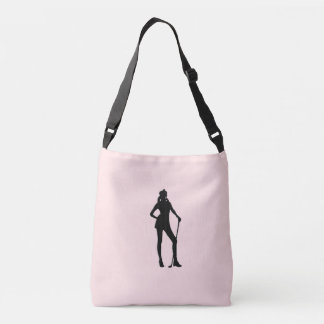 Lady Golf Pink Sport Crossbody Bag