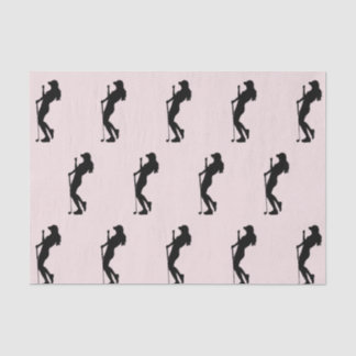 Lady Golf Pink Sport Tissue Paper