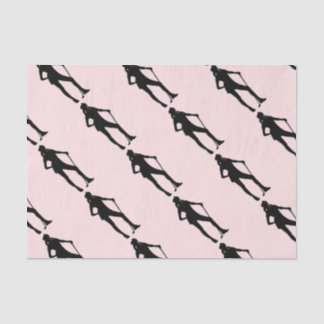 Lady Golf Pink Sport Tissue Paper