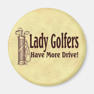 Lady Golfers Magnet