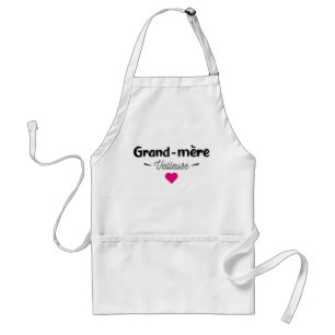 Lady grandmother adult apron