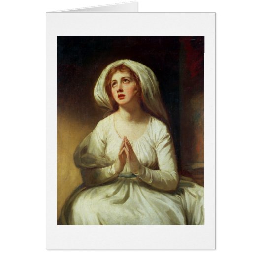 Lady Hamilton Praying Cards (Front)
