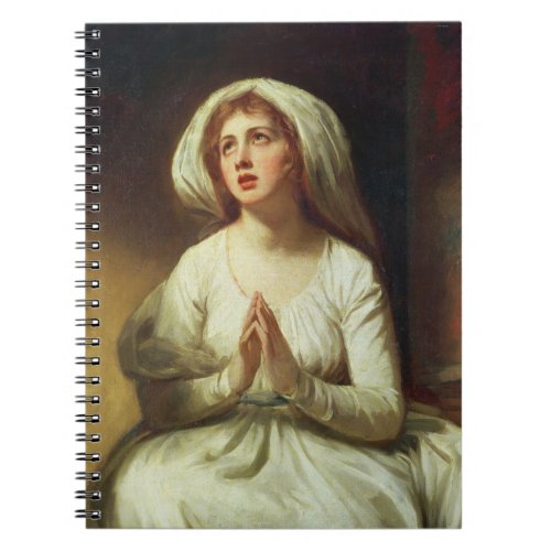 Lady Hamilton Praying Notebook