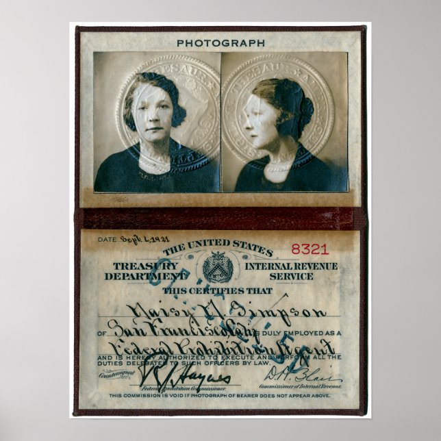 LADY HOOCH HUNTER - DAISY SIMPSON 1921 POSTER (Front)