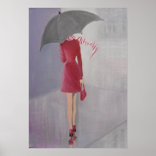 LADY IN A RED DRESS POSTER