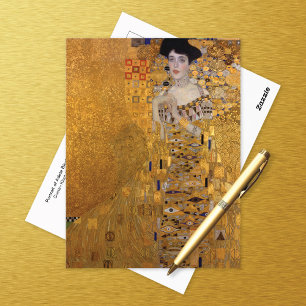 Lady in Gold Adele Gustav Klimt Postcard