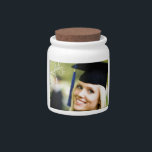 Lady in Grad Hat Candy Jars<br><div class="desc">You are currently shopping in Zazzle's candy jar section, where you'll find a great variety of candy jars ready to be customized or purchased as is. Perfect for storing your favorite sweets, these candy jars are beautifully printed with vibrant colors. You can even add your own photos and text for...</div>