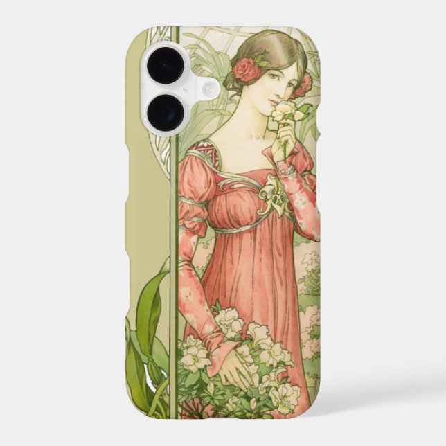Lady in greenhouse Case-Mate iPhone case (Back)
