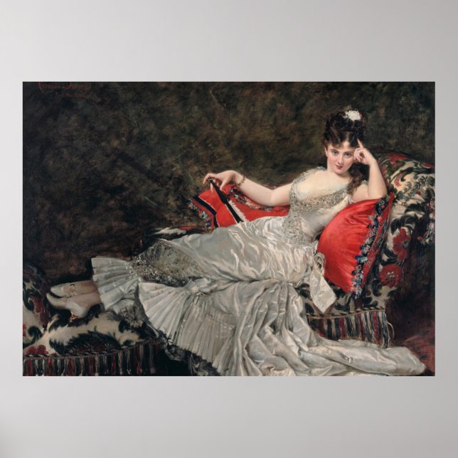 Lady in Poise Poster (Front)